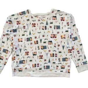 BUNDLE‎ 3 FOR $18- LC Lauren Conrad XL  Intimates Loungewear Top City Sweatshirt